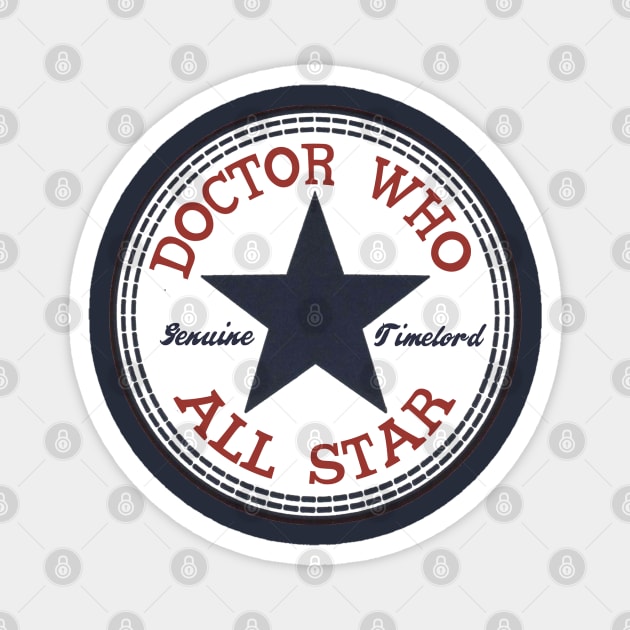 Doctor Who All Star Magnet by mrspaceman