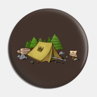no camping! Pin
