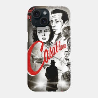 CASABLANCA Classic Movie Poster Phone Case