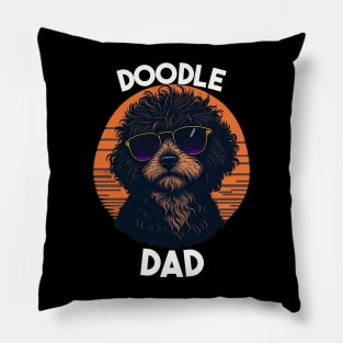 Doodle Dad Design Pillow