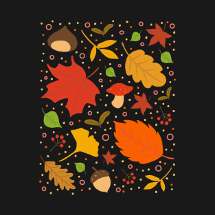 Fall leaves - foliage palette T-Shirt