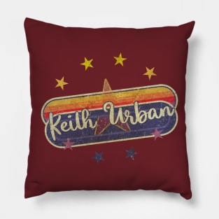 ElaCuteOfficeGirl, Office Girl Vintage Style Keith Urban Pillow