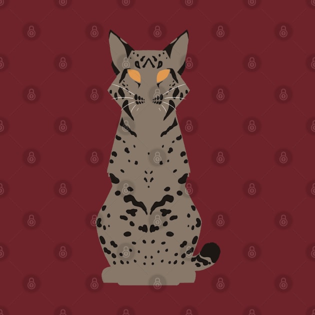 Minimalist Bobcat by ZTheCrazed