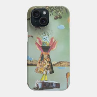 The owl in the dress Phone Case