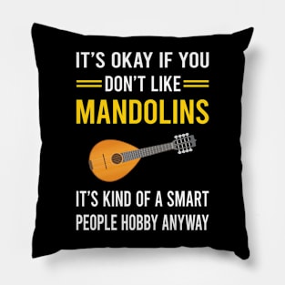 Smart People Hobby Mandolin Pillow