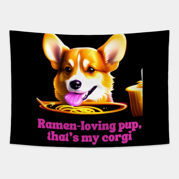 Pembroke Welsh Corgi Tapestry by Megaluxe 