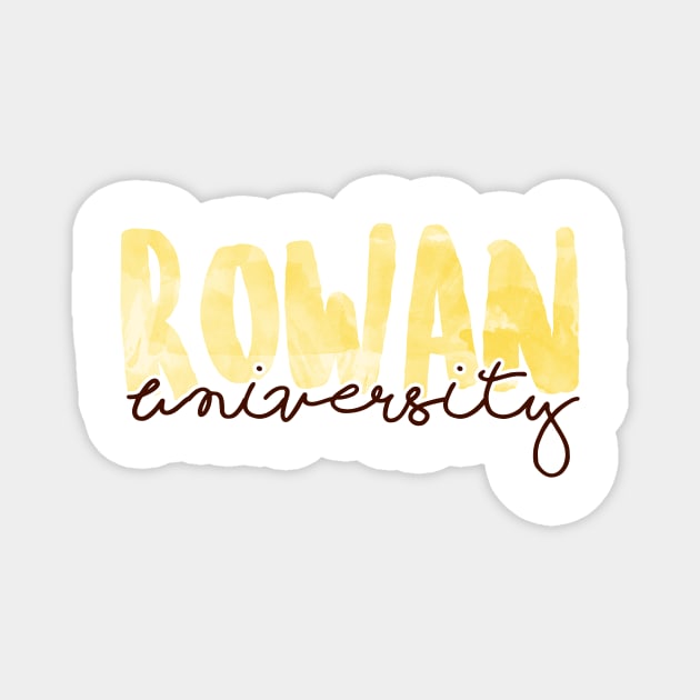 Rowan University Magnet by ally1021