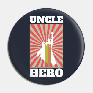 Cool Awesome Uncle Legendary Godfather Hero Gift Pin