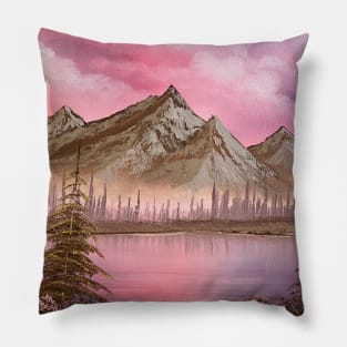 Mauve Mountain Pillow