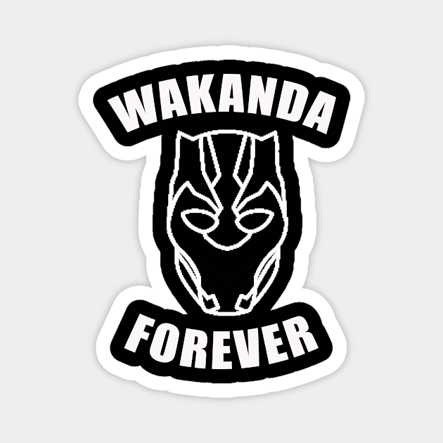 WAKANDA FOREVER Magnet by DESIGNSDREAM