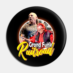 Heartbreaker Rock Grand Funk Fanatic Rock 'n' Roll Design Pin