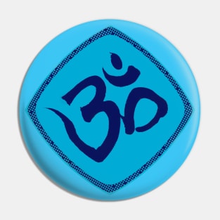 Om Spirituality Awareness Meditation Yoga Pin