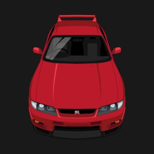 Skyline GTR V Spec R33 - Red T-Shirt