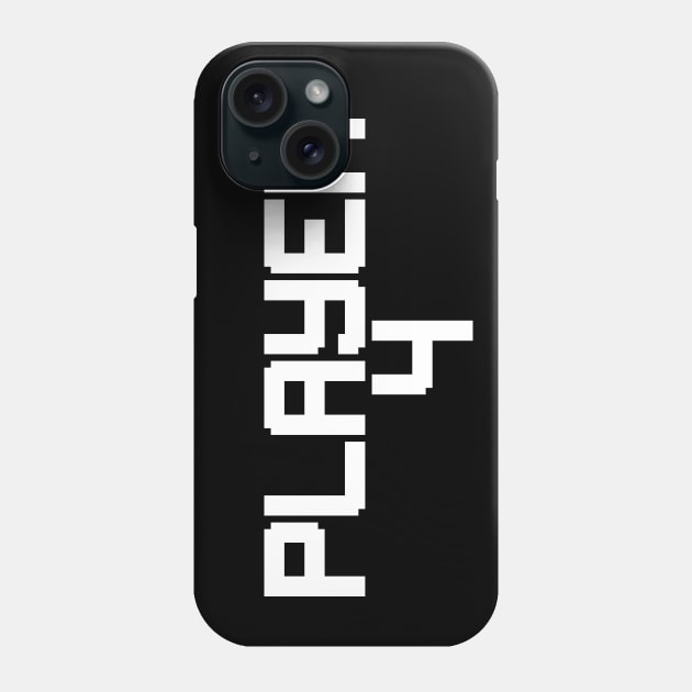 Player 4 Phone Case by SecretLevels