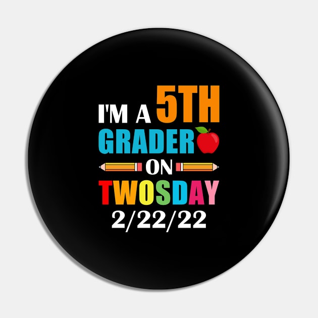 boys kids 5th Grader On Twosday 2 22 22 Pin by loveshop