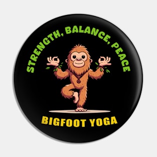 Bigfoot Yoga Pin