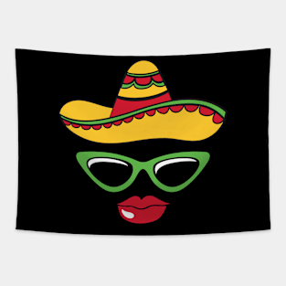 CINCO DE MAYO LADY SEÑORITA Tapestry