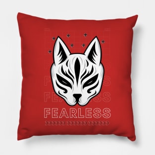 The Fearless Fox T-shirt Pillow