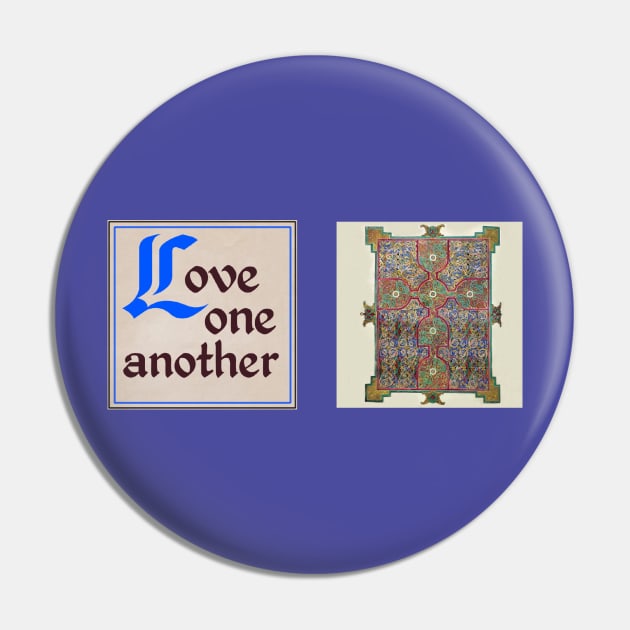 Love One Another Mug Pin by SkyRay