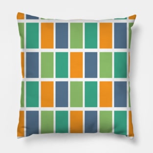 Rectangular Seamless Pattern 016#001 Pillow