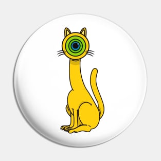 One Eye CAT Pin