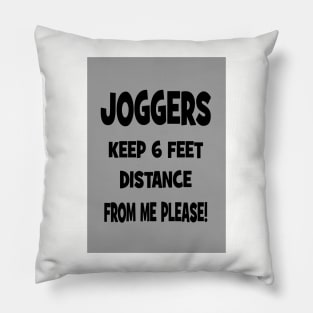 Joggers - keep your distance Pillow