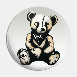 GRAFFITI BEAR Pin