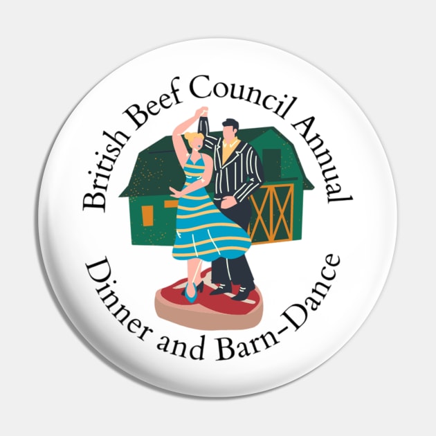 British Beef Council Annual Dinner and Barn-dance Pin by mywanderings