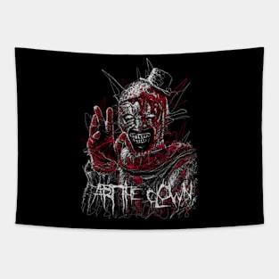 creepy clown 2 Tapestry