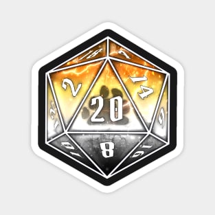 Pride D20 - Bear Magnet