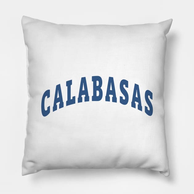 Calabasas Capital Pillow by lukassfr