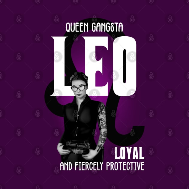 Leo Queen Gangsta by hardtbonez