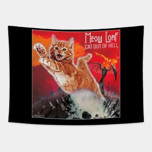 Cat Outta Hell Tapestry