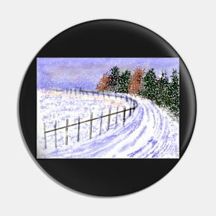 FIRST SNOW Pin