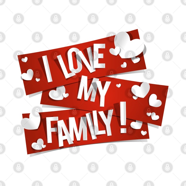 I Love My Family, F is for Family by Ben Foumen