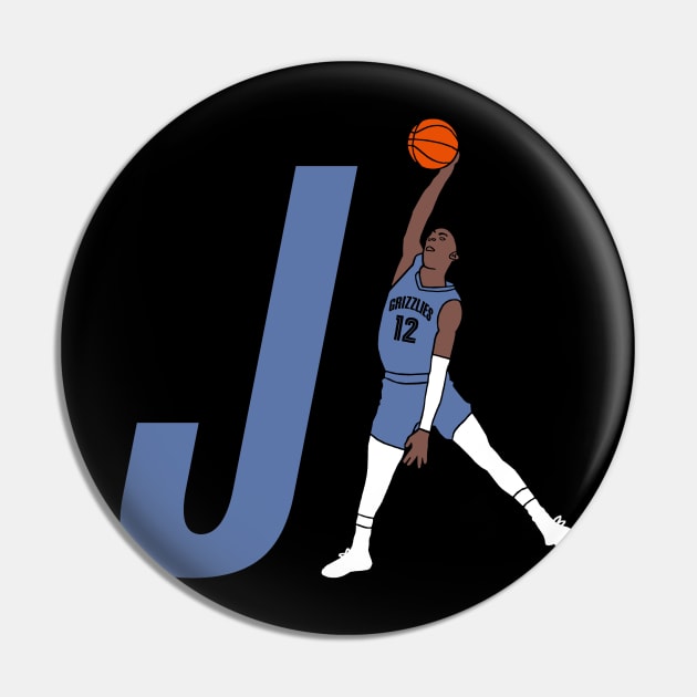 Ja Morant 12, Memphis Basketball Pin by FanSwagUnltd