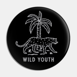 Leopard - Wild Youth Pin