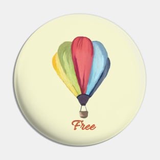 Free air Balloon Pin