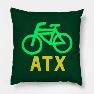 Green Bike ATX (Austin) Pillow