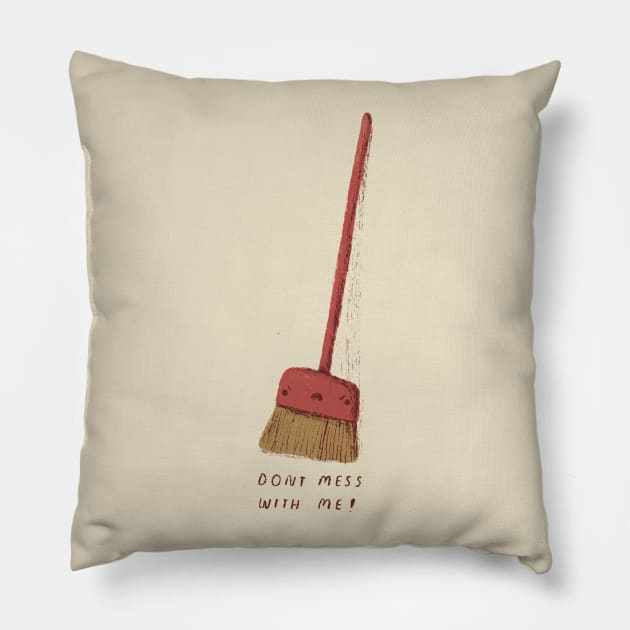 don't mess with me! Pillow by Louisros