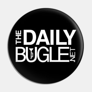 The Daily Bugle (white) Pin