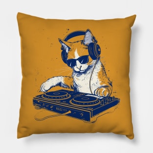 DJ Cat Pillow