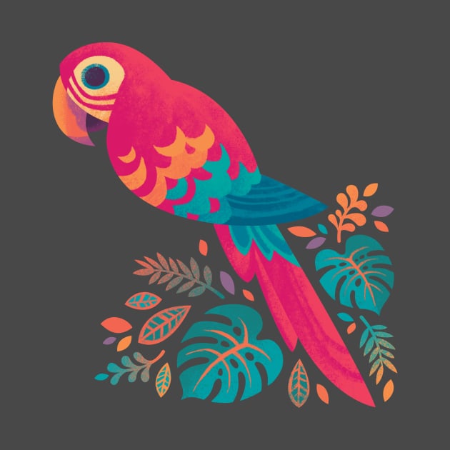 Scarlet Macaw by Waynem
