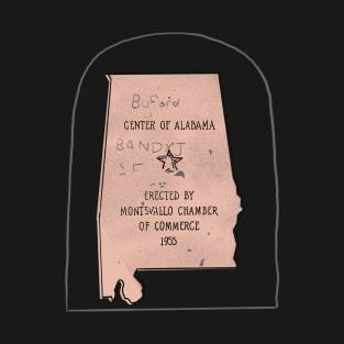 Geographic Center of Alabama T-Shirt