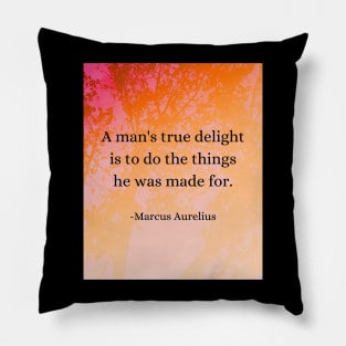 Discover True Delight: Fulfill Your Life's Purpose Pillow