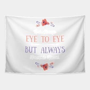 Eye To Eye Tapestry