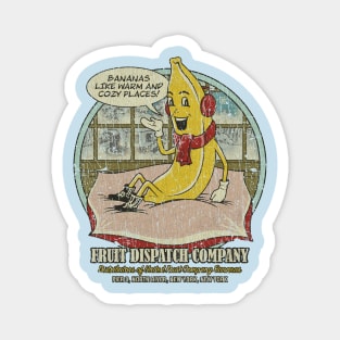 Bananas Like Warm and Cozy Places 1952 Magnet