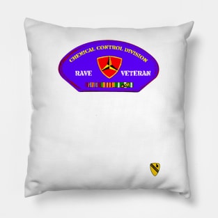 Rave Veteran - Chemical Control Division Pillow