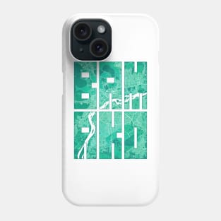 Bamako, Punjab, Mali City Map Typography - Watercolor Phone Case