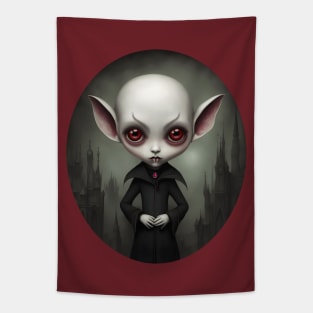 Nosferatu Gothic Vampire Tapestry